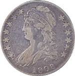 1808 Bust Half Dollar Choice F+ 0-105 R.3 Superb Eye Appeal Nice Strike