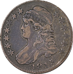 1813 Bust Half Dollar Choice VF 0-108 R.4 Great Eye Appeal Nice Strike