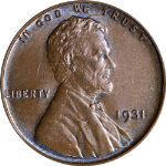 1931-P Lincoln Cent