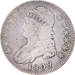 1809 Bust Half Dollar - O-109 R.3