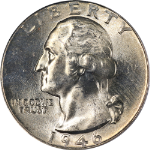 1946-D Washington Quarter PCGS MS65 Great Eye Appeal Strong Strike