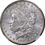 1903-O Morgan Silver Dollar NGC MS62 Blast White Great Eye Appeal