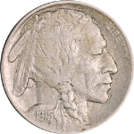 1915-D Buffalo Nickel - Choice