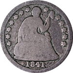 1841-P Seated Liberty Half Dime