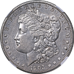 1903-S Morgan Silver Dollar NGC AU Details Key Date Great Eye Appeal