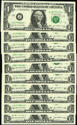 FR. 1931 J* $1 2003-A Federal Reserve Note Kansas City J-* Block - 10pc Superb CU Star