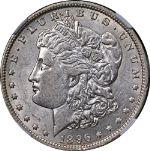 1896-O Morgan Silver Dollar NGC AU53 Nice Eye Appeal Nice Strike