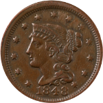 1848 Large Cent