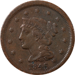 1845 Large Cent