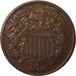 1865 Two (2) Cent Piece