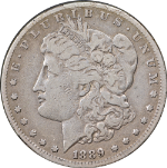 1889-CC Morgan Silver Dollar Nice F+ Key Date Nice Eye Appeal Nice Strike
