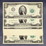 FR. 1935 B $2 1976 Federal Reserve Note New York Original 100pc Pack CH-Gem CU