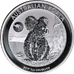 2017 Australia 1 Ounce Silver Koala w/ Kangaroo Privy - .999 Fine OGP - STOCK