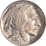 1934-D Buffalo Nickel