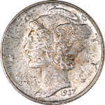 1937-D Mercury Dime