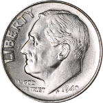 1949-S Roosevelt Dime - Choice