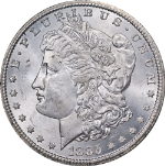 1885-CC GSA Morgan Silver Dollar NGC MS64 Blazing White Strong Strike