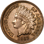 1863 Indian Cent