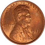 1933-P Lincoln Cent - GEM RED