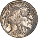 1935-S Buffalo Nickel - Choice