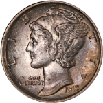 1918-D Mercury Dime