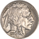 1934-P Buffalo Nickel