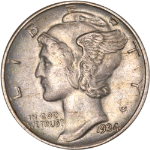 1934-D Mercury Dime