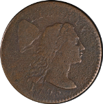 1795 Large Cent &#39;Plain Edge&#39; Nice VG Details S.76B R.1 Nice Strike