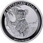 2015 Australia 1 Ounce Silver - Koala - BU - STOCK