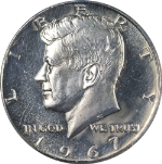 1967 Kennedy Half Dollar SMS PCGS SP66 CAM