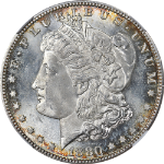 1880-S Morgan Silver Dollar NGC MS66 Great Eye Appeal Strong Strike