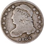 1834 Bust Dime