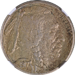 1917-S Buffalo Nickel NGC AU55 Great Eye Appeal