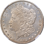 1880-CC Rev 78 Morgan Silver Dollar VAM 7 NGC MS63 Nice Eye Appeal