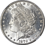 1879-S Morgan Silver Dollar NGC MS65 Blazing White Gem Superb Eye Appeal