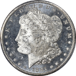 1881-S Morgan Silver Dollar PCGS MS63 PL Blast White Superb Eye Appeal