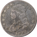 1822 Bust Quarter Choice F/VF Superb Eye Appeal Nice Strike