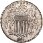 1868 Shield Nickel