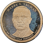 2015-S Presidential Dollar - Harry S. Truman - PCGS PR70 DCAM