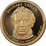 2009-S Presidential Dollar - Zachary Taylor - PCGS PR70 DCAM