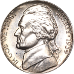 1939-S Jefferson Nickel - Gem