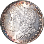 1878-P 7TF Morgan Silver Dollar