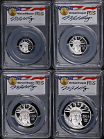 2006-W Platinum American Eagle 4 Coin Proof Set PCGS PR69 DCAM Reagan Legacy