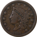 1838 Large Cent