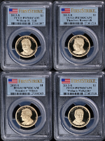 2013 Presidential Dollar Proof Set PCGS PR70 DCAM First Strike Label - STOCK