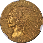 1913-P Indian Gold $5 NGC MS62 Nice Eye Appeal Nice Strike