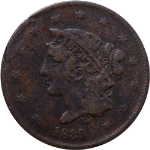 1839 Large Cent - Booby Head