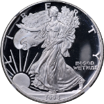 1994-P Silver American Eagle $1 NGCX Proof 9.9 Ultra Cameo Blast White