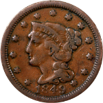 1849 Large Cent