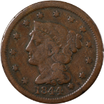 1844/81 Large Cent